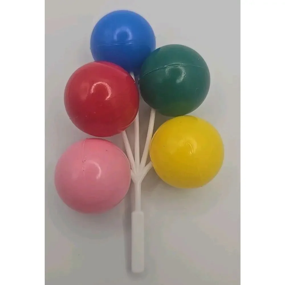 Vintage Bakery Crafts Balloon Cake‎ Topper Large Balloon Cluster PB80